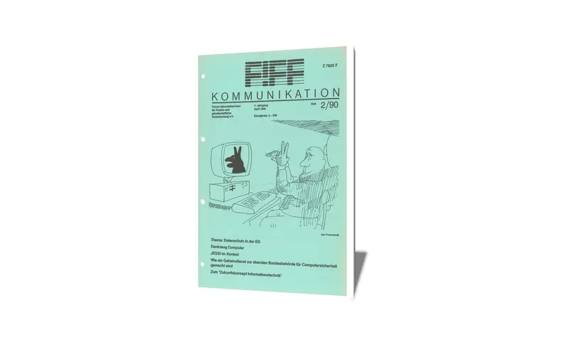 Cover der FIfF-Kommunikation 2/1990
