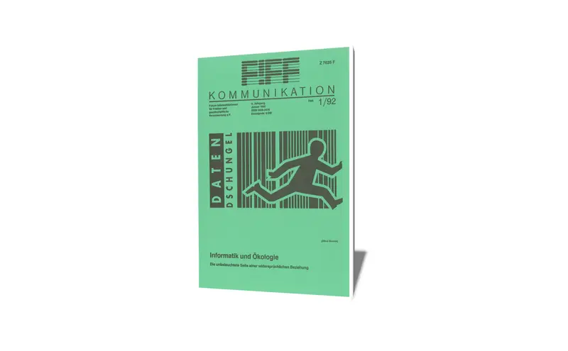 Cover der FIfF-Kommunikation 1/1992