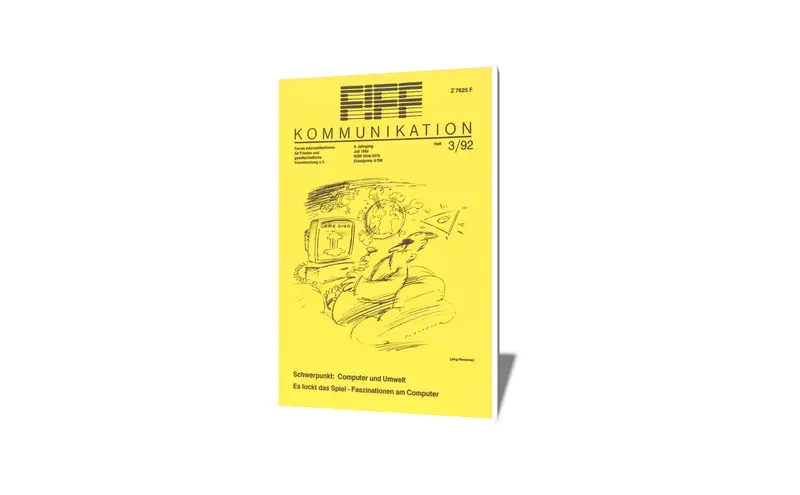 Cover der FIfF-Kommunikation 3/1992