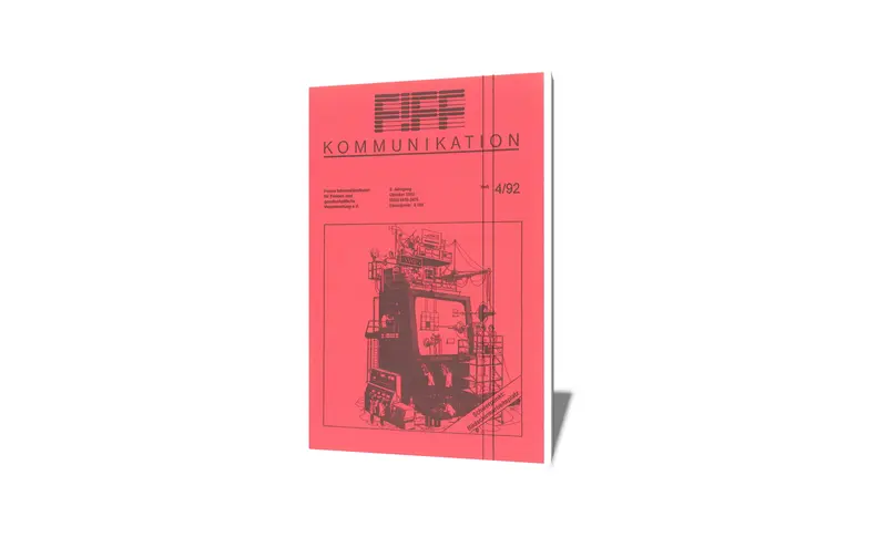 Cover der FIfF-Kommunikation 4/1992
