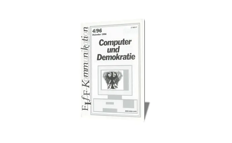 Cover der FIfF-Kommunikation 4/1996