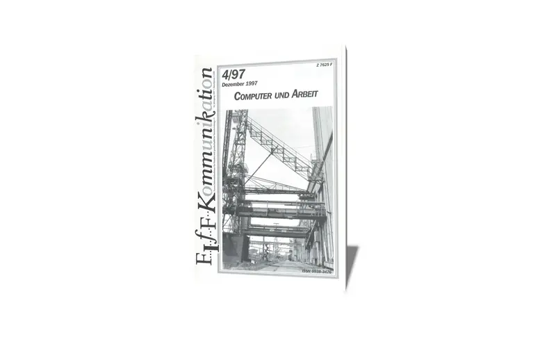 Cover der FIfF-Kommunikation 4/1997