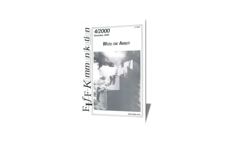Cover der FIfF-Kommunikation 4/2000