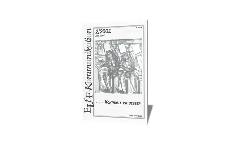 Cover der FIfF-Kommunikation 2/2001