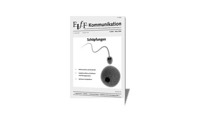 Cover der FIfF-Kommunikation 1/2004