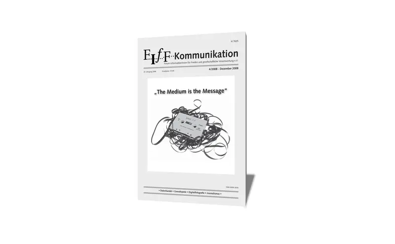 Cover der FIfF-Kommunikation 4/2008