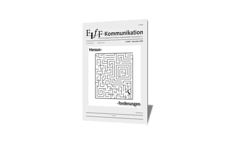 Cover der FIfF-Kommunikation 4/2009