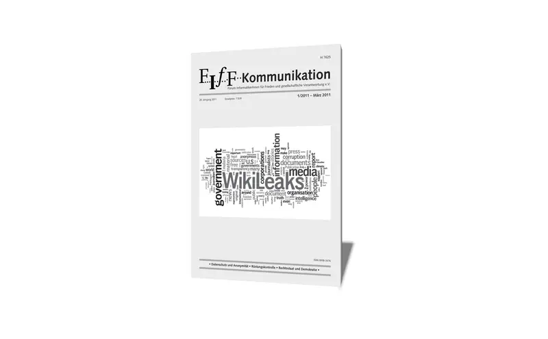 Cover der FIfF-Kommunikation 1/2011