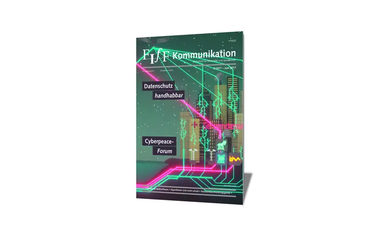Cover der FIfF-Kommunikation 2/2017
