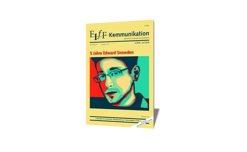 Cover der FIfF-Kommunikation 2/2018